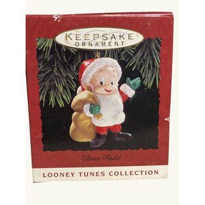 Hallmark Keepsake Ornament Elmer Fudd Santa Looney Tunes Collection Handcrafted